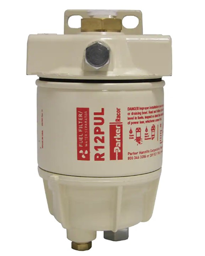 120RMAM30_Racor Fuel Water Filter Separator Marine Metal Bowl 15 GPH Flow 30 Micron